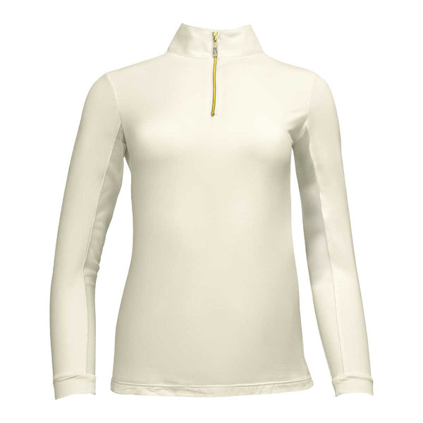 Tailored Sportsman ICEFIL Ladies Quarter Zip - Porcelain
